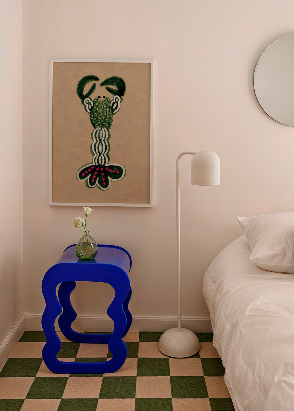Illustration af grøn hummer – Product3