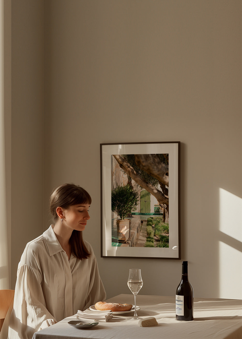 Botanisk plakat: middelhavsgård – Product1