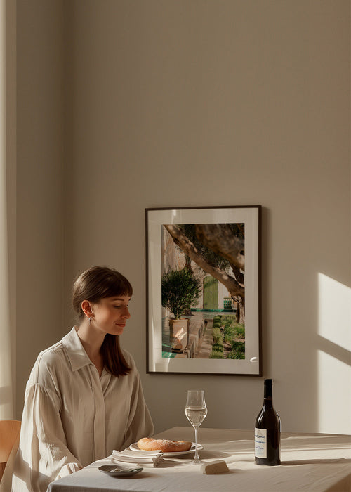 Botanisk plakat: middelhavsgård – Product1