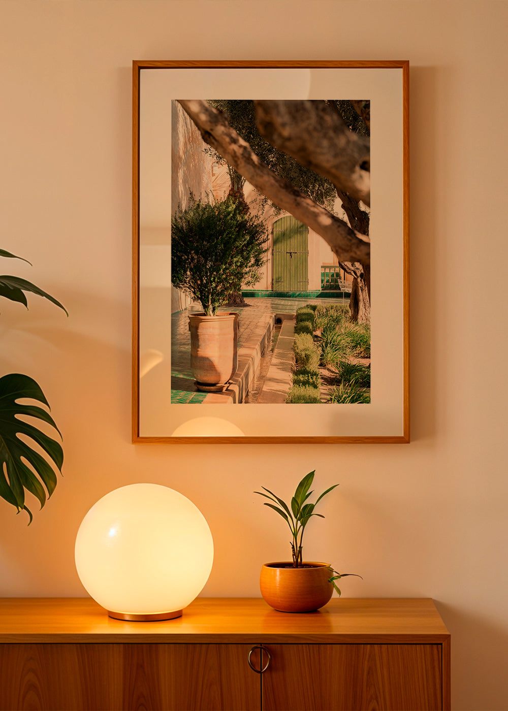 Botanisk plakat: middelhavsgård – Product2