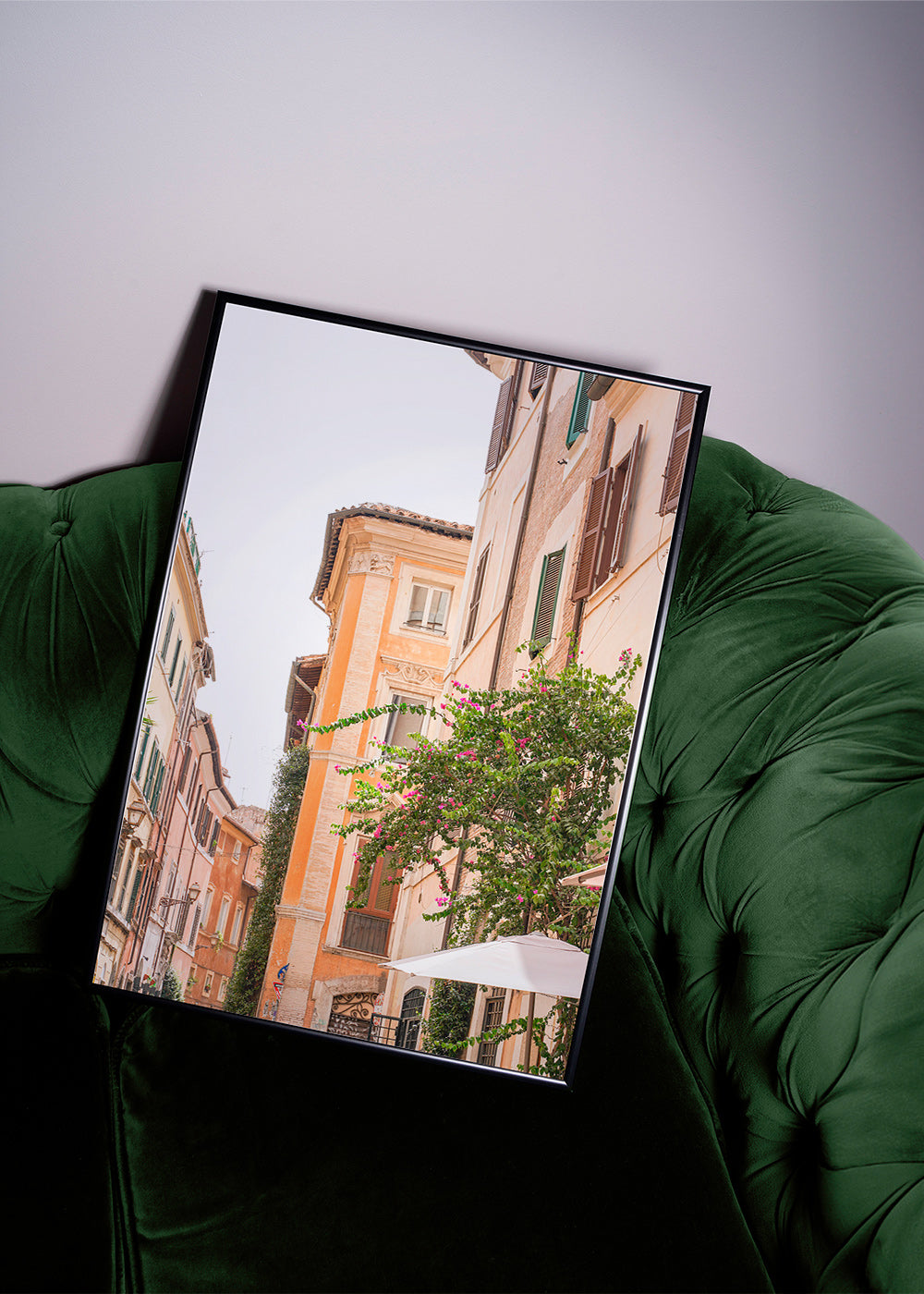 Bybillede: romersk gade med prydplanter – Product1