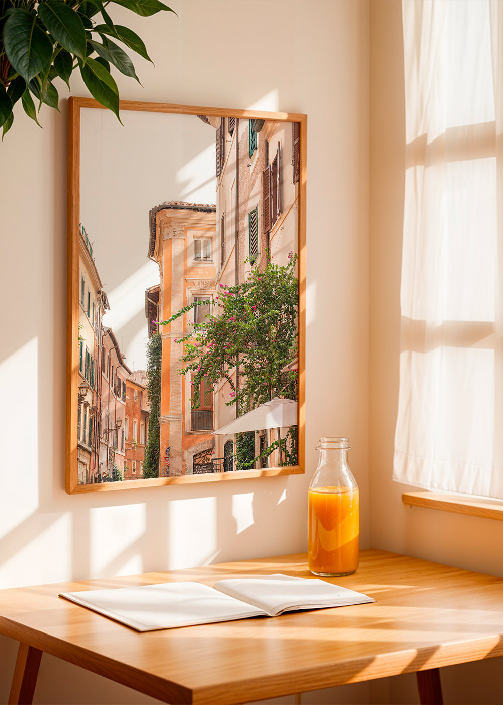 Bybillede: romersk gade med prydplanter – Product3