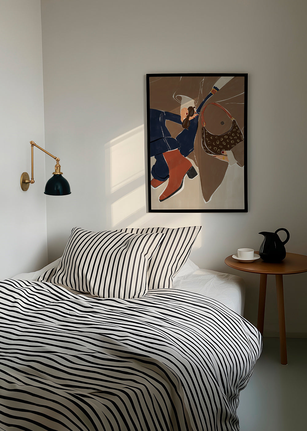 Modeillustration med taske og støvler – Product2