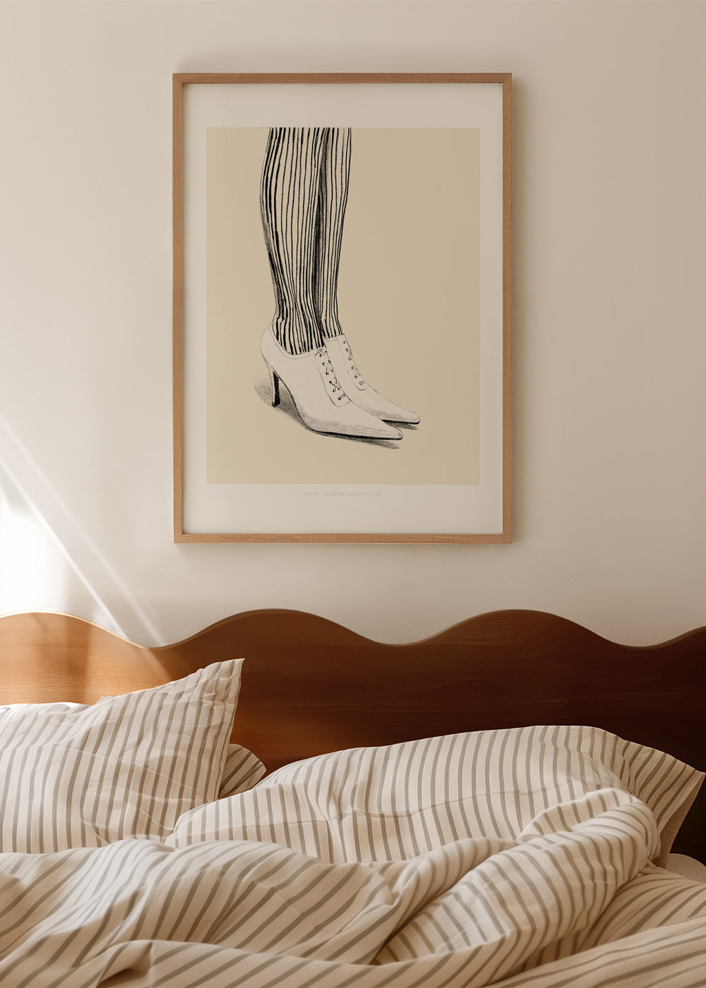 Illustration stribede strømper studie – Product3