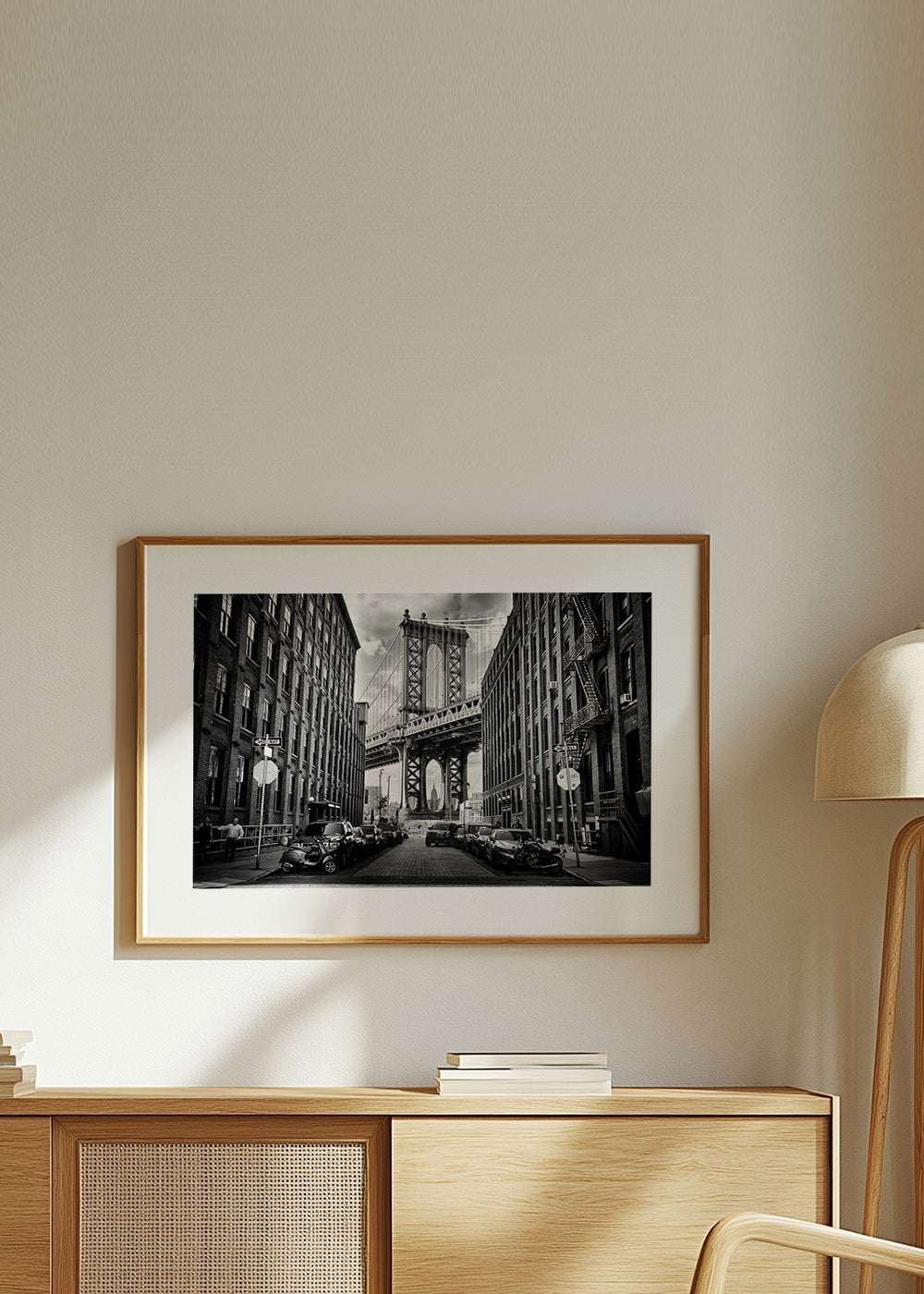 Køkkenkunst: Manhattan Bridge sort-hvid – Product1