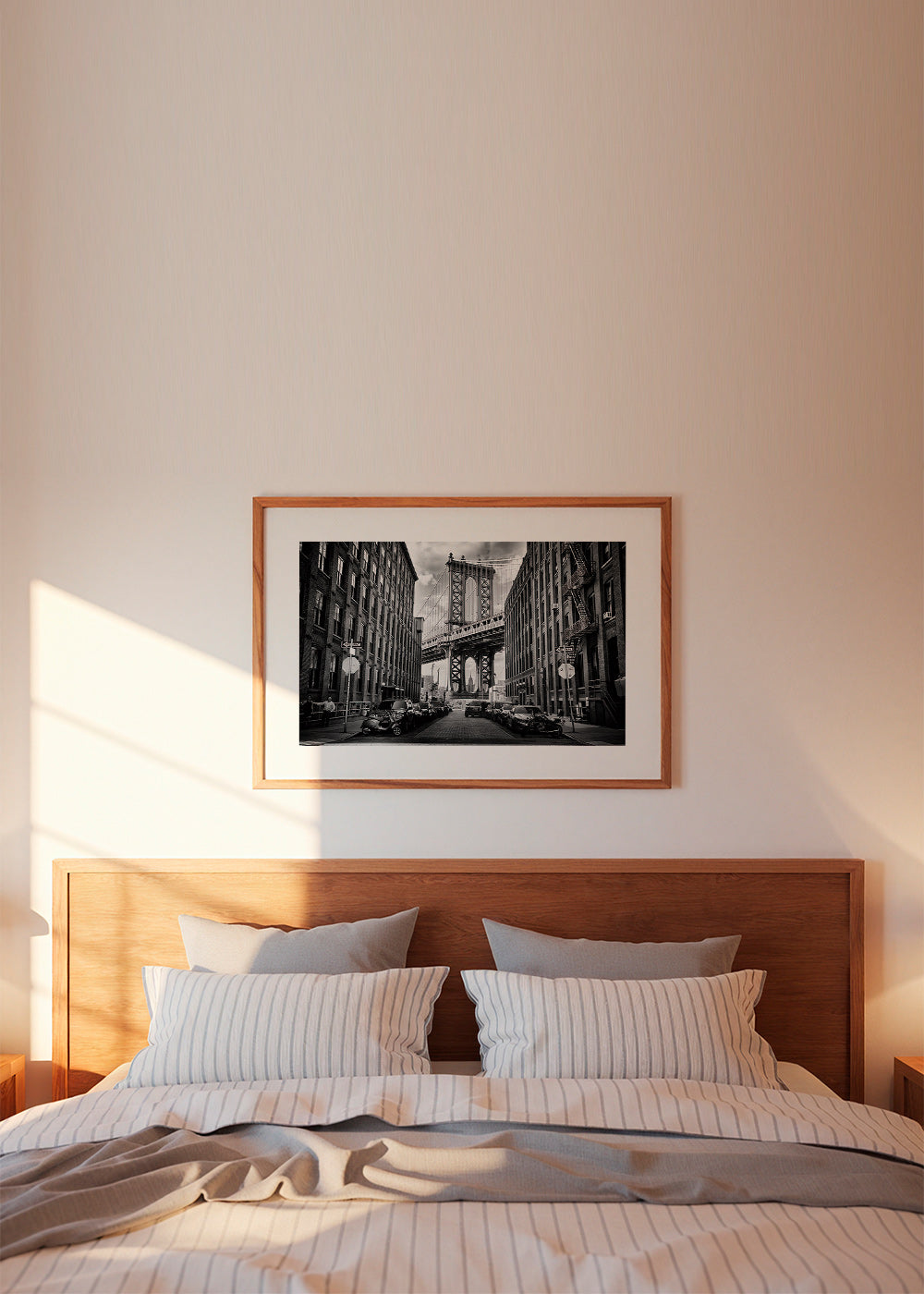 Køkkenkunst: Manhattan Bridge sort-hvid – Product2
