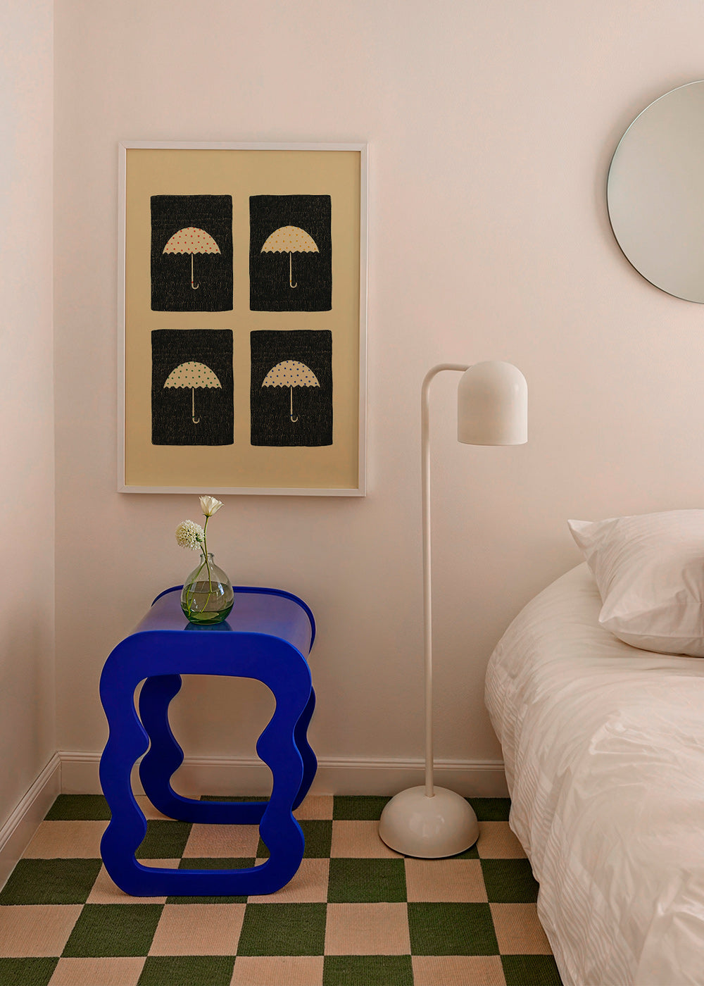 Illustration af gentagne paraplyer – Product3
