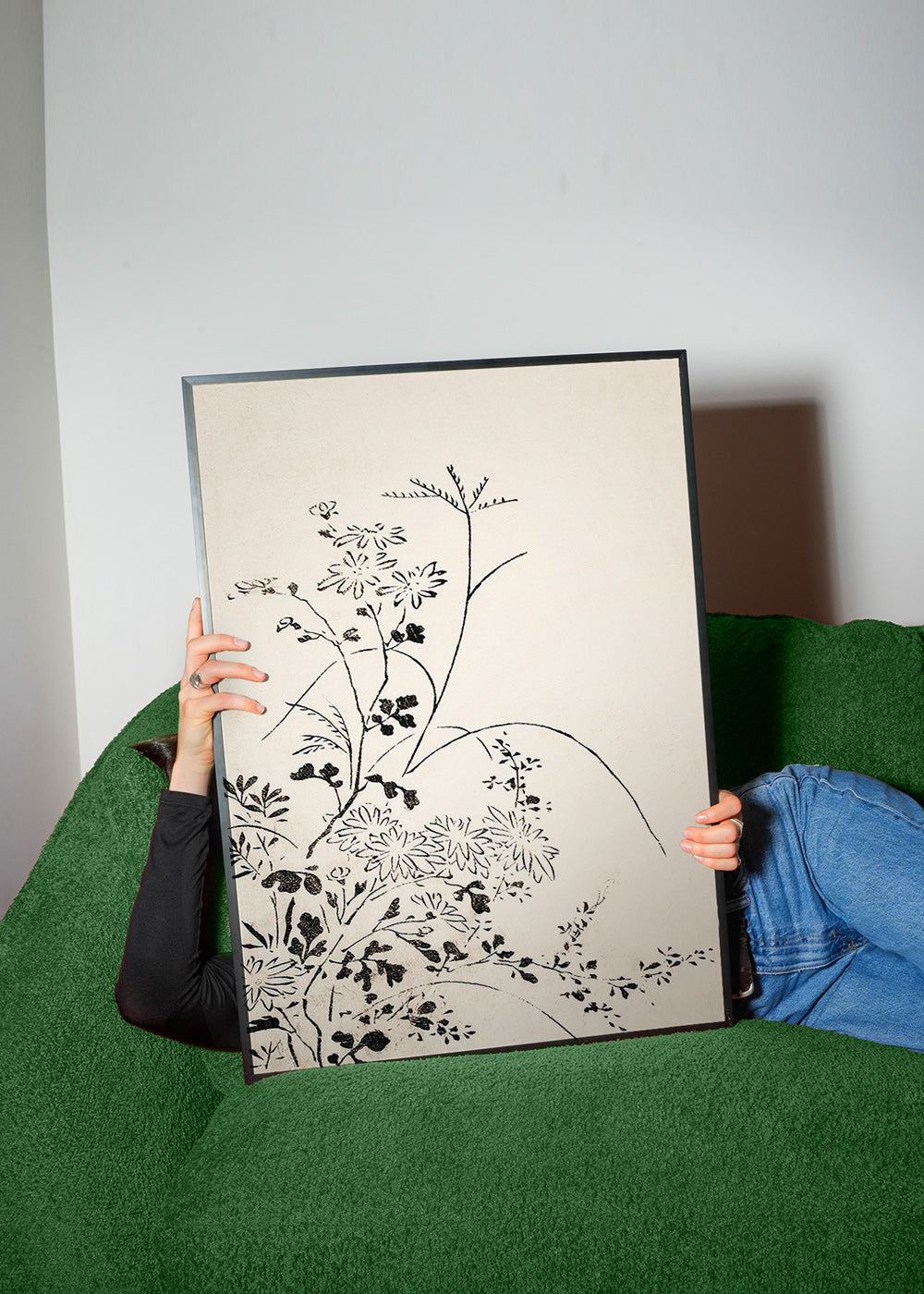 Botanisk blæktryk i japansk minimalisme – Product2