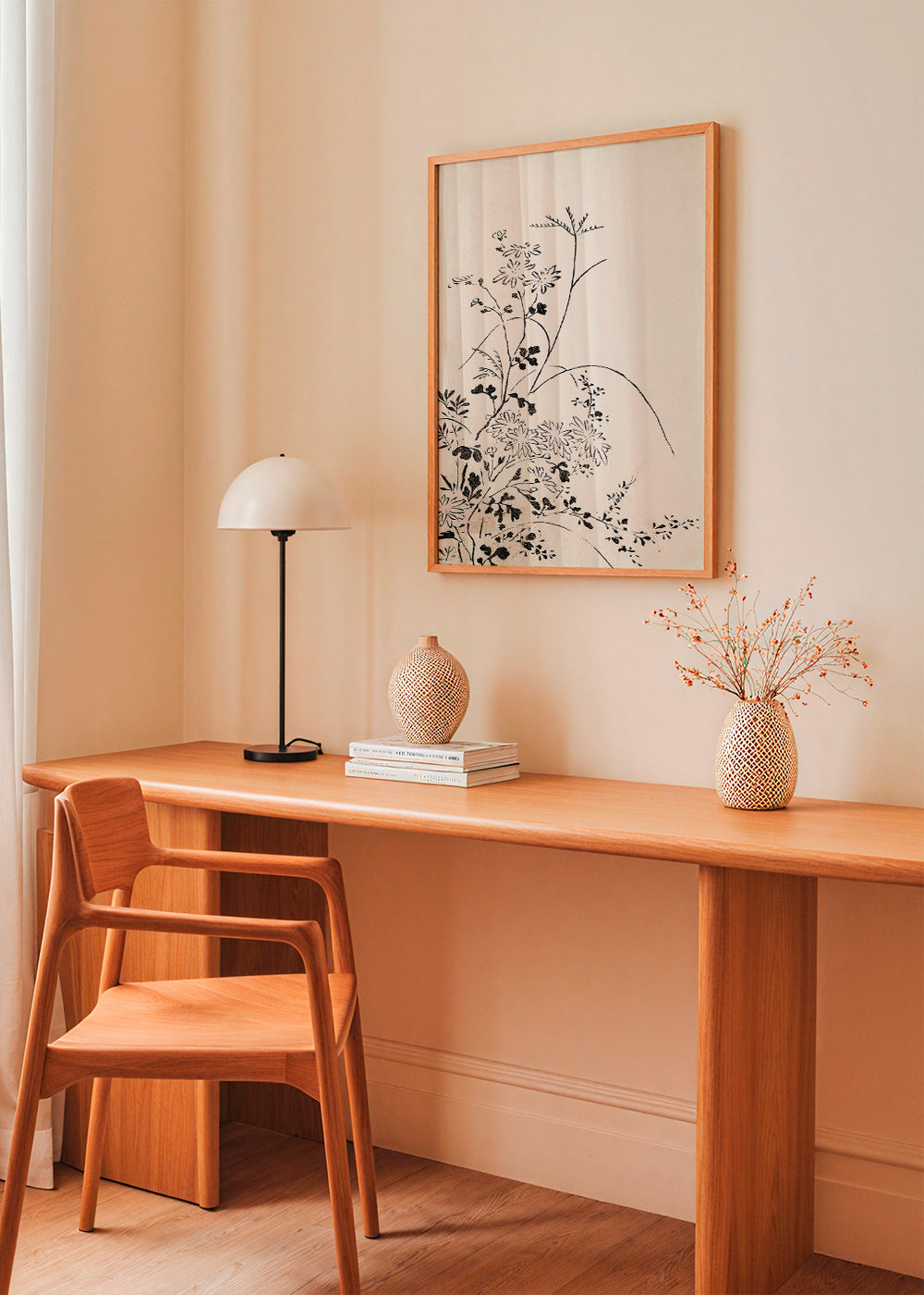 Botanisk blæktryk i japansk minimalisme – Product3