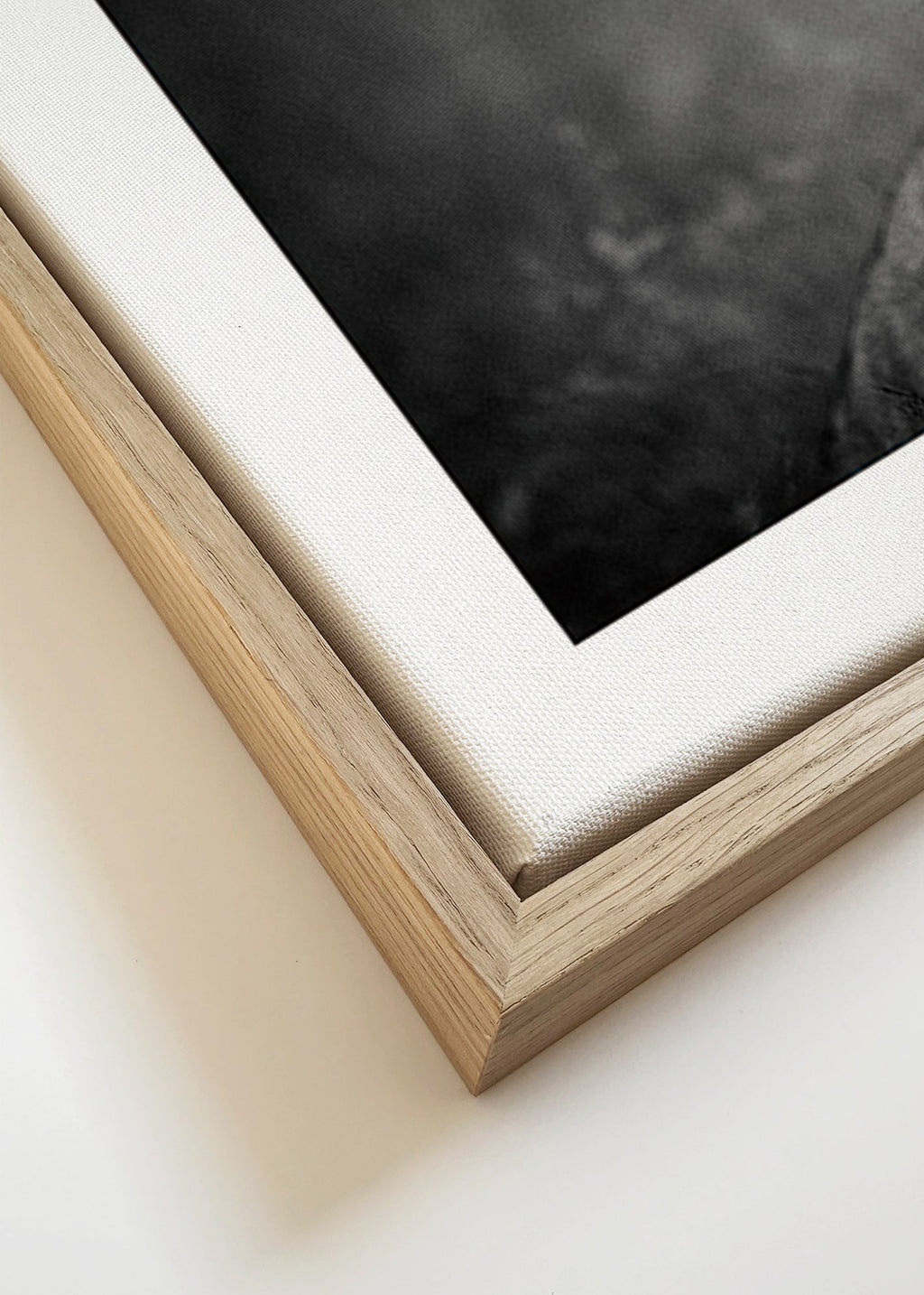 Løveportræt fotografi – Canvas detail