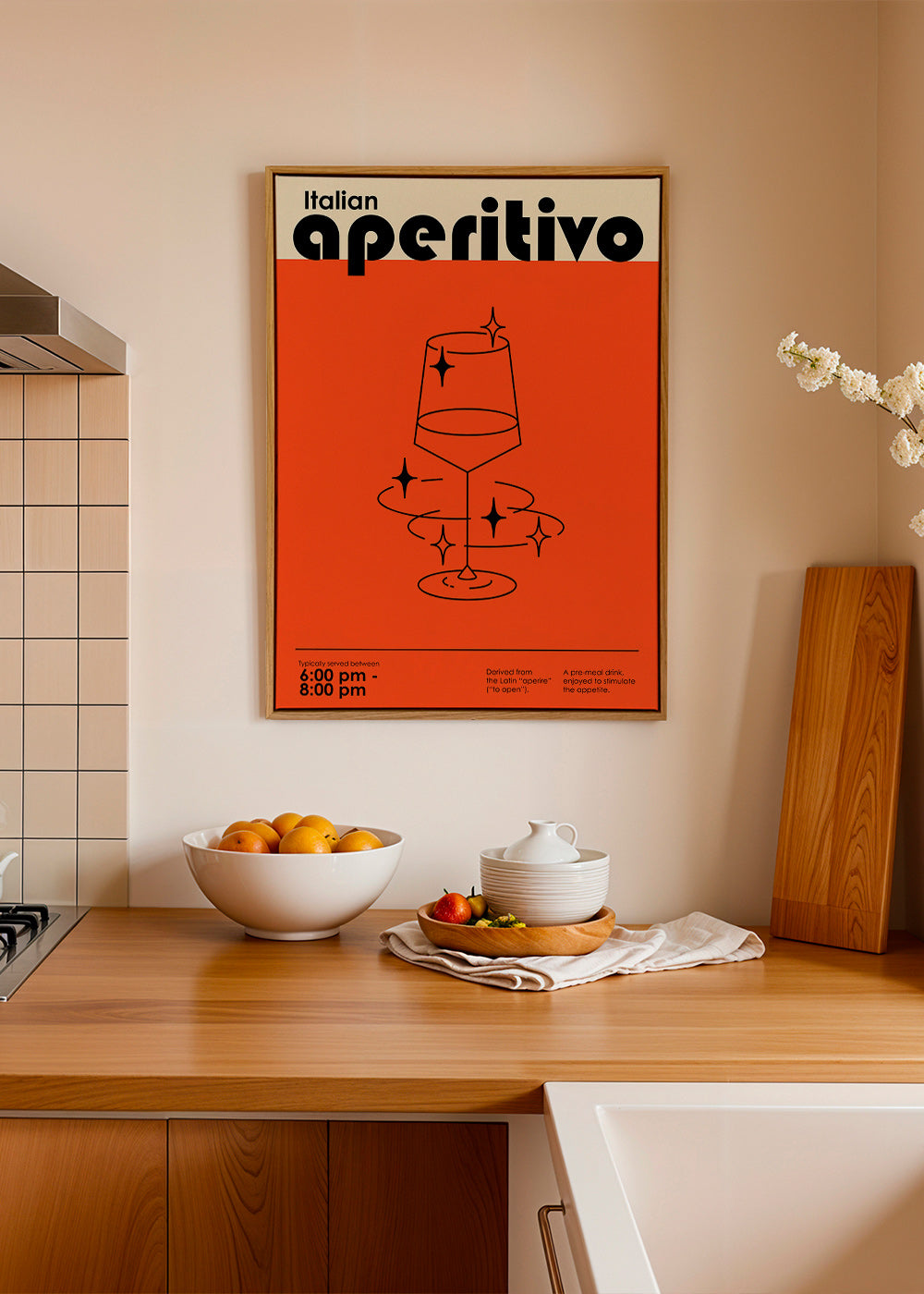 Køkkenkunst Italiensk aperitif – Canvas1