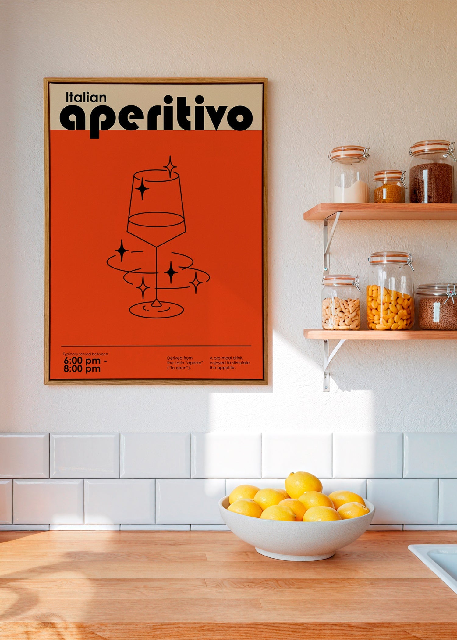 Køkkenkunst Italiensk aperitif – Canvas2