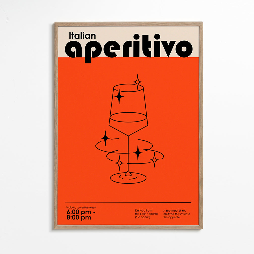 Køkkenkunst Italiensk aperitif – Oak Frame