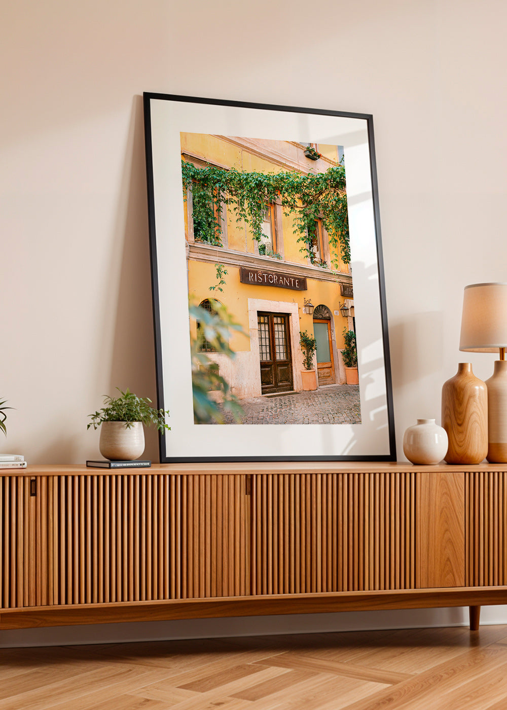 Køkkenkunst: ristorante-facade i varm gul – Product3