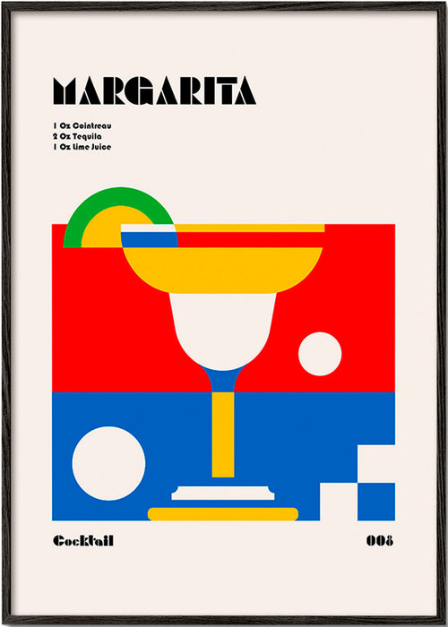 Køkkenkunst Margarita Bauhaus cocktail – Black Frame