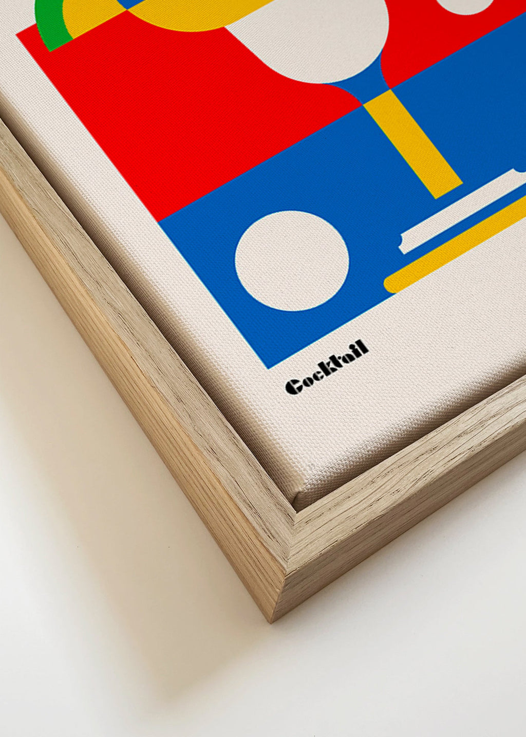 Køkkenkunst Margarita Bauhaus cocktail – Canvas detail