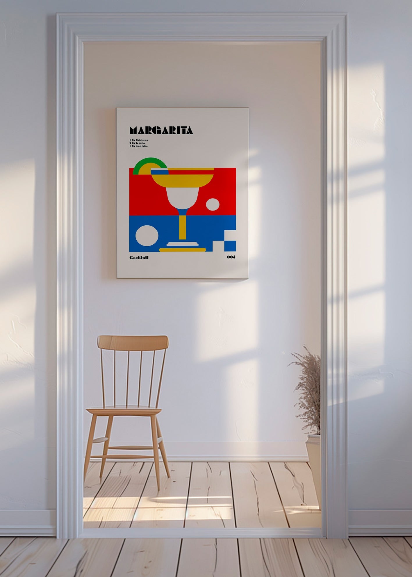 Køkkenkunst Margarita Bauhaus cocktail – Canvas