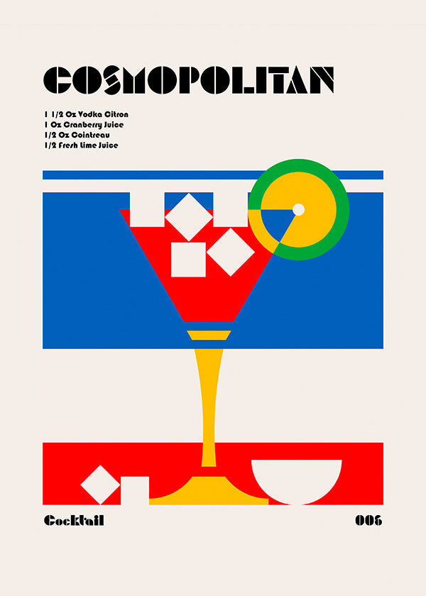 Køkkenkunst Cosmopolitan geometrisk