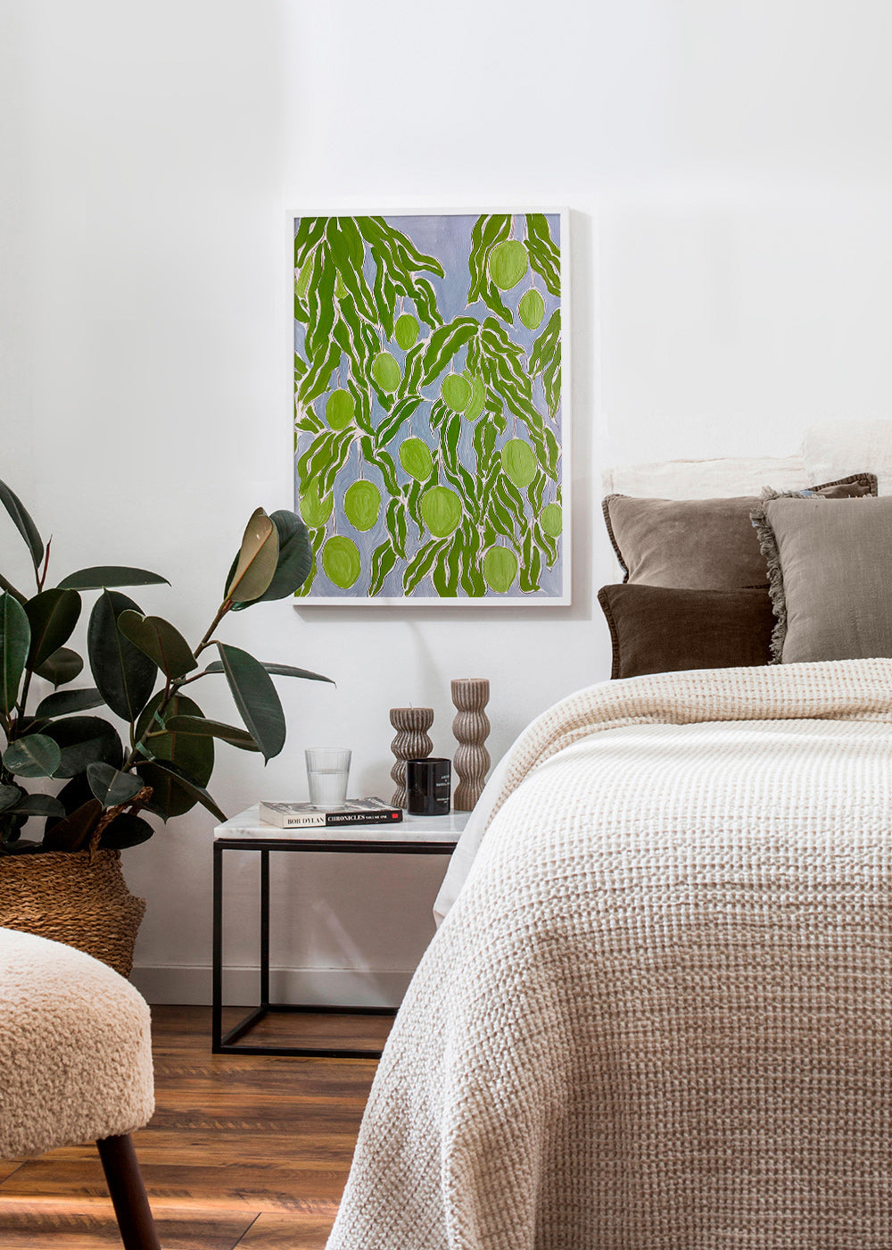 Køkkenkunst med grønne mangogrene – Product1