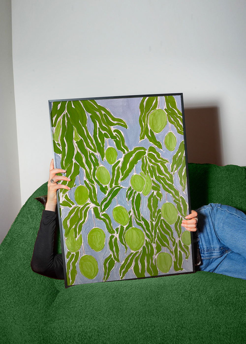 Køkkenkunst med grønne mangogrene – Product2