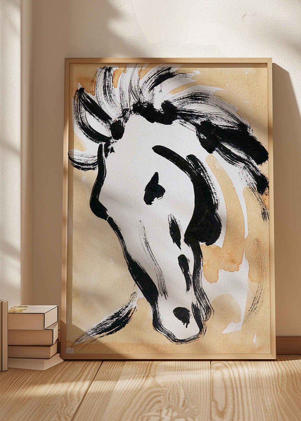 Hest i blæk, gestisk kunst – Product1