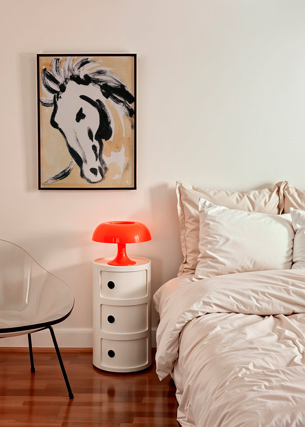 Hest i blæk, gestisk kunst – Product2