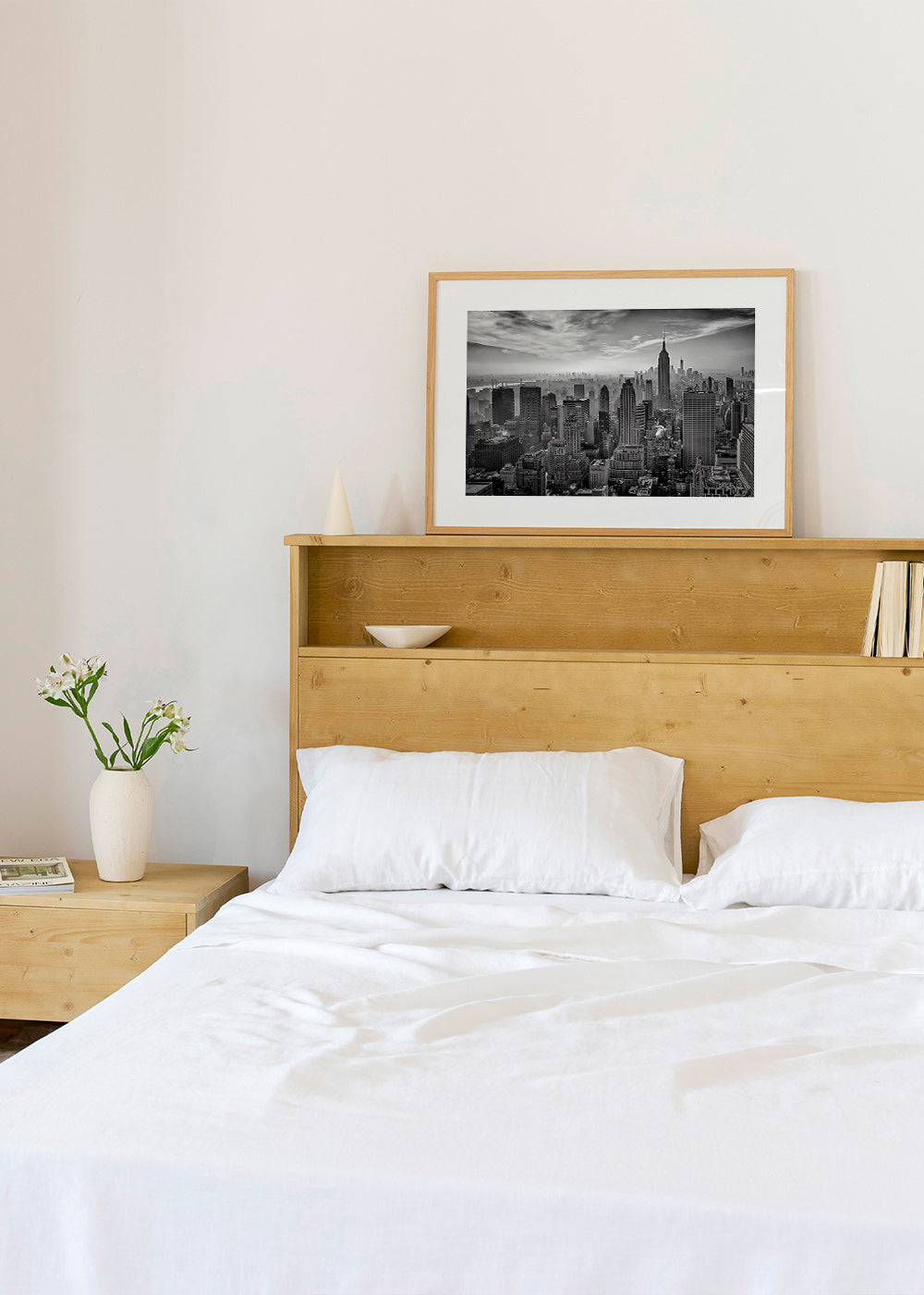 Køkkenkunst Manhattan skyline i sort-hvid – Product3