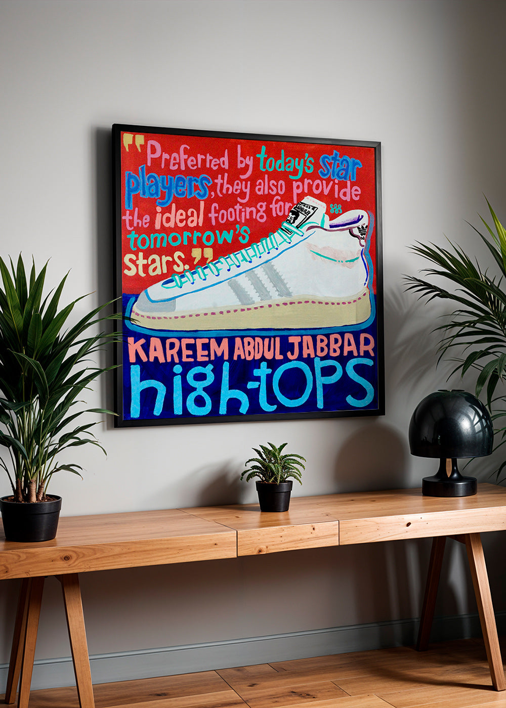 Køkkenkunst High Tops sneaker plakat – Product2