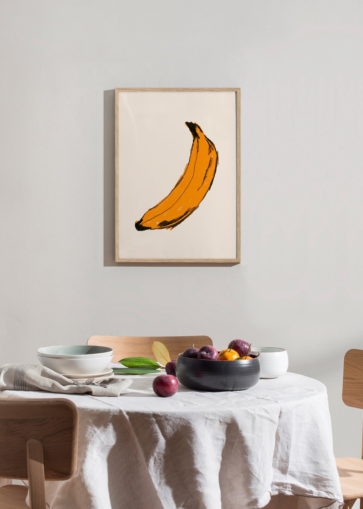 Køkkenkunst banan illustration – Product2