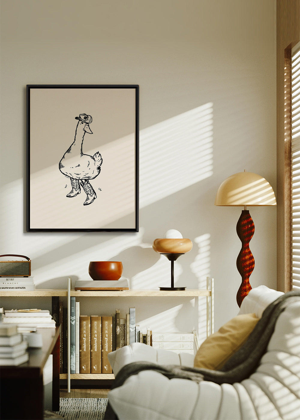 And i cowboy-stil illustration – Canvas1