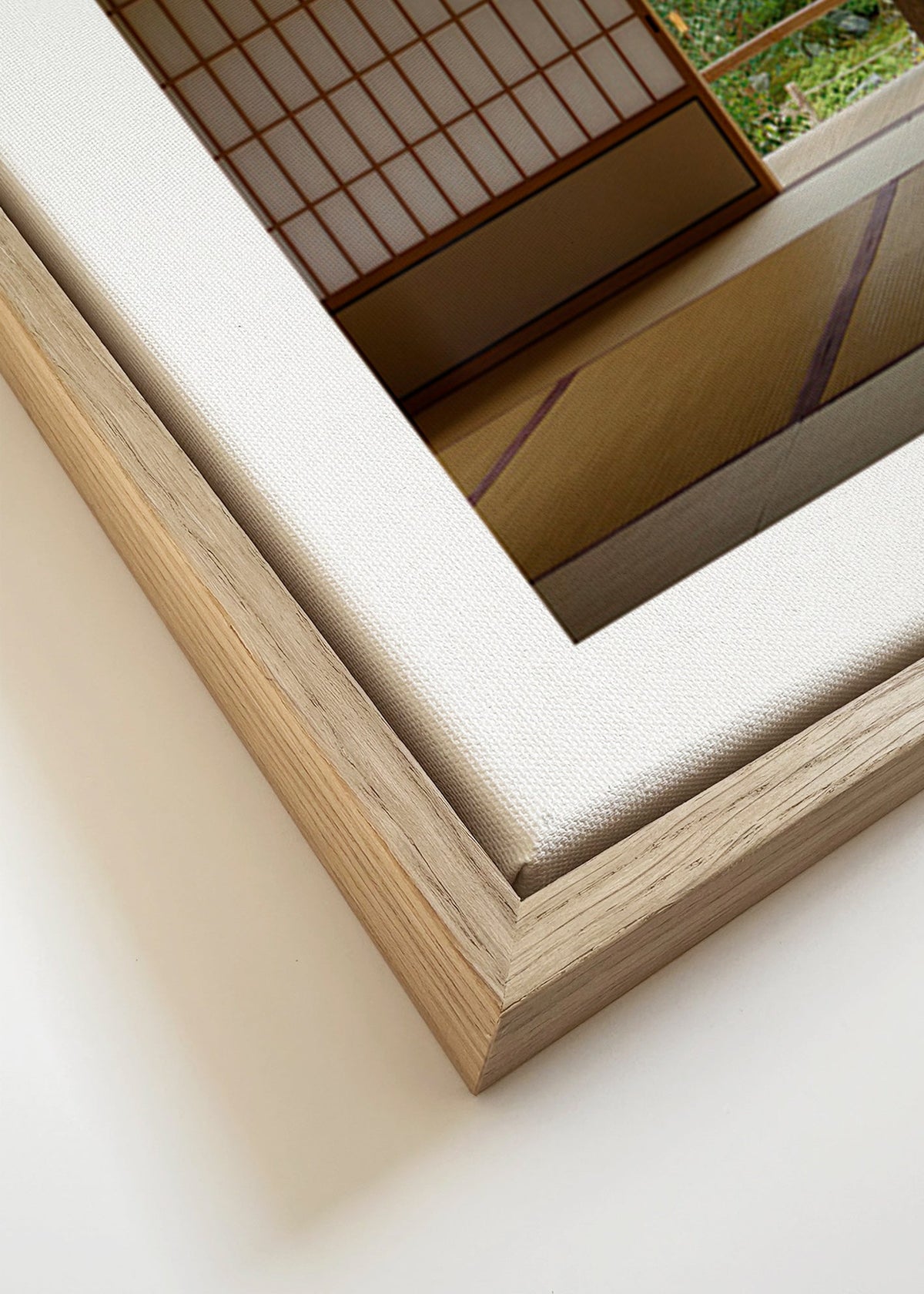 Afslappende design med udsigt til japansk have indefra – Canvas detail