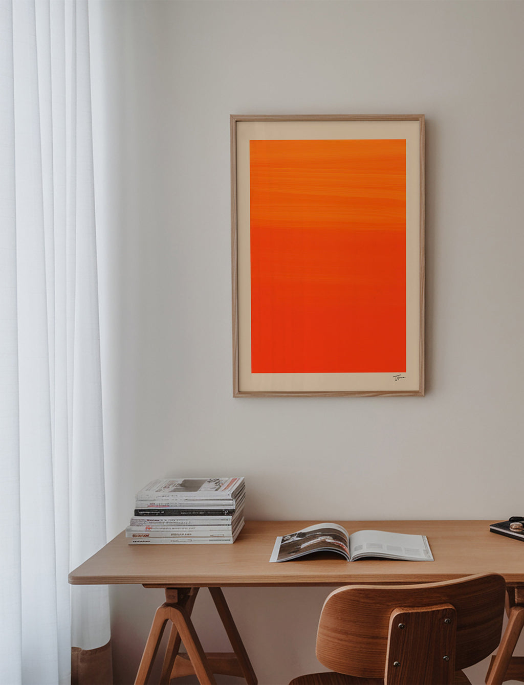 Abstrakt orange horisont – Product1