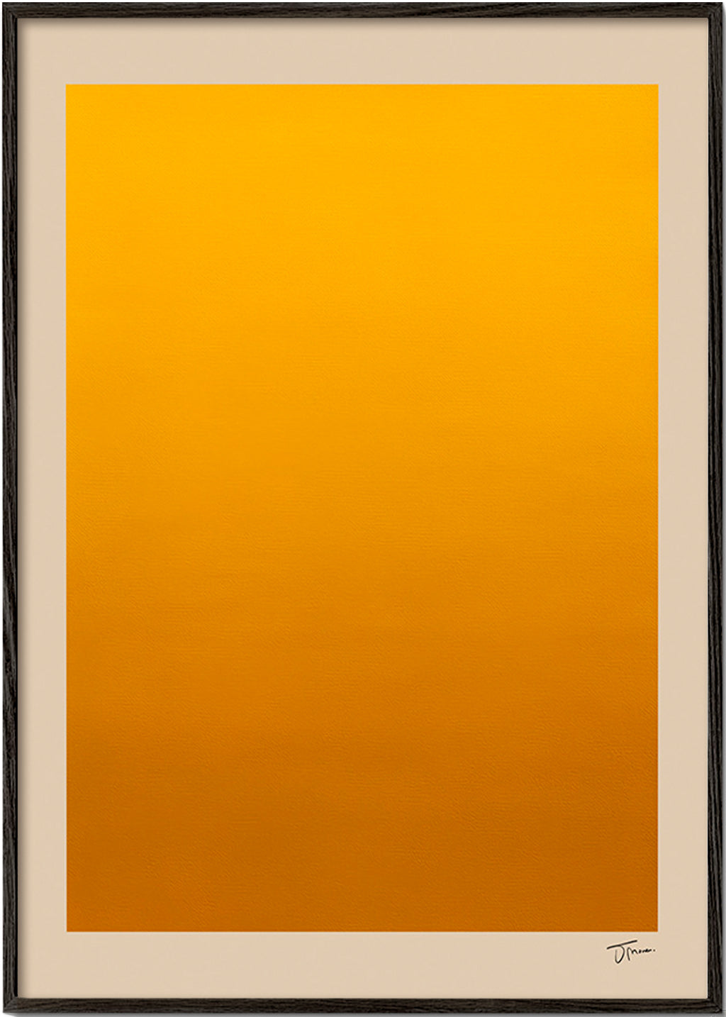 Minimalistisk guldtovergang – Black Frame