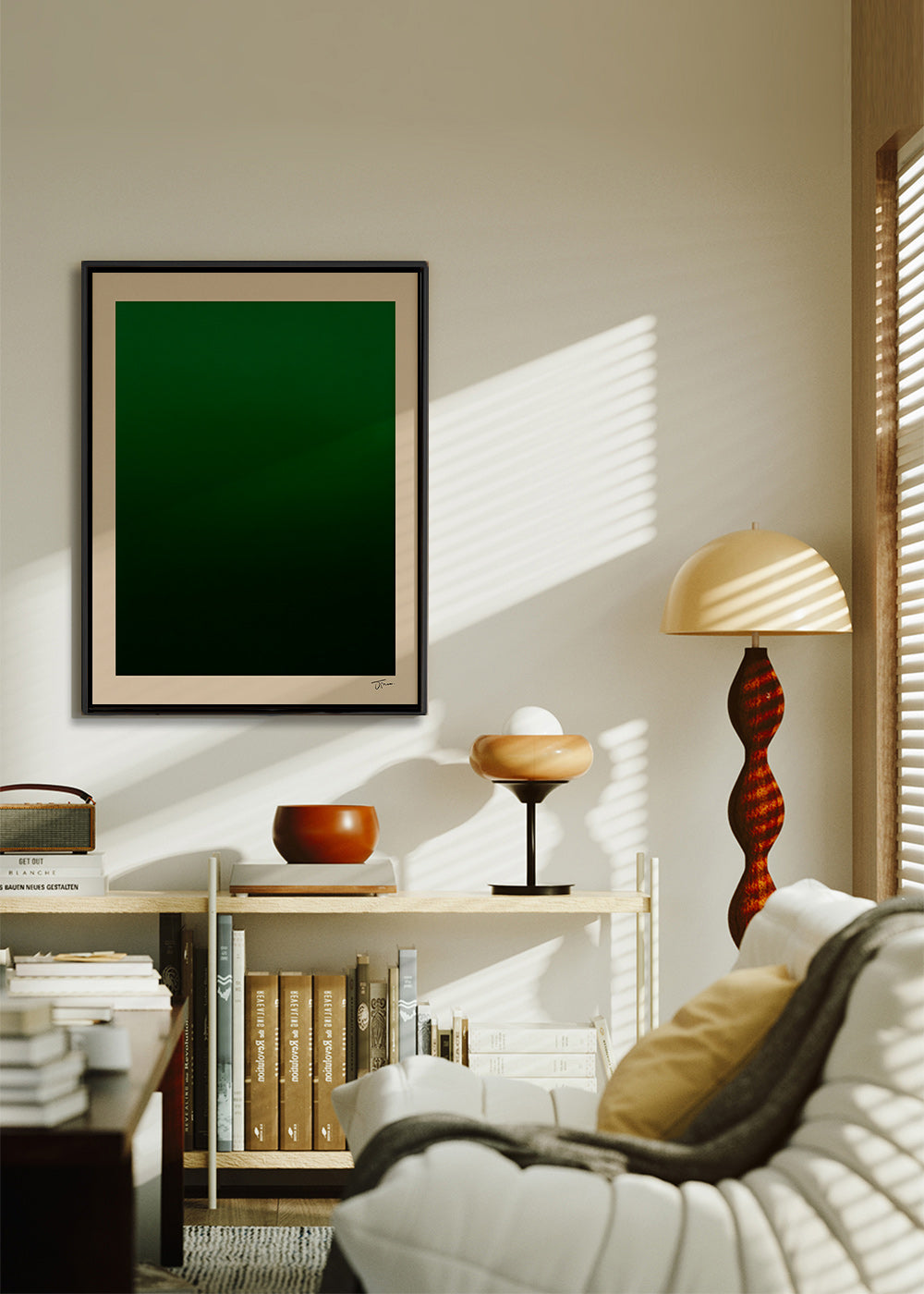 Abstrakt grøn gradient – Canvas2