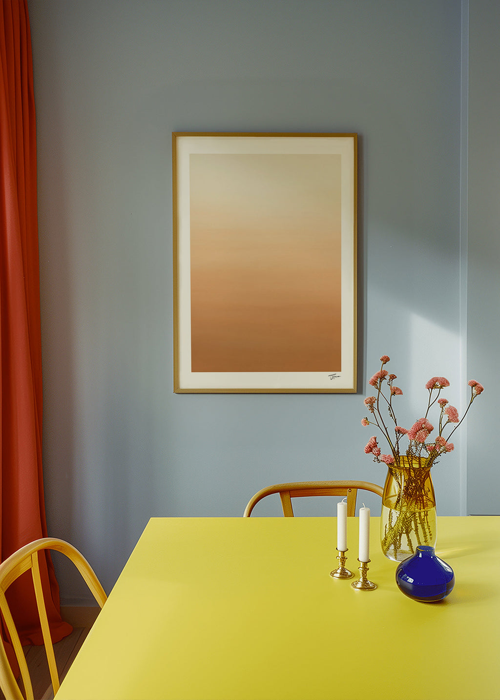 Ørkengradient landskabskunst minimal – Product2