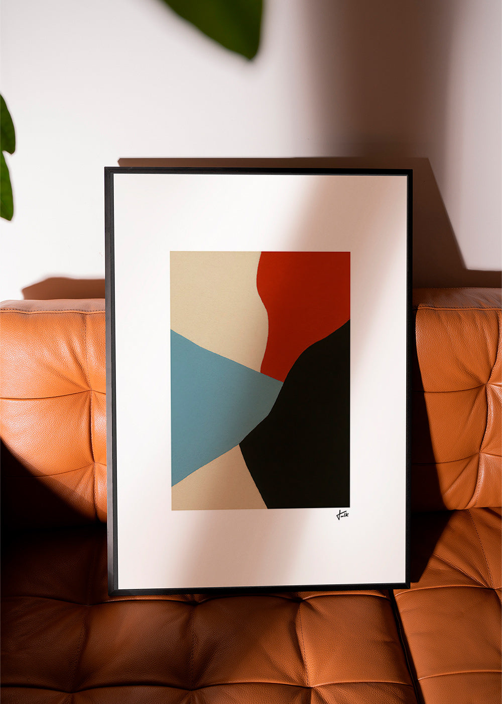 Abstrakt billede lagdelte former vertical – Product3