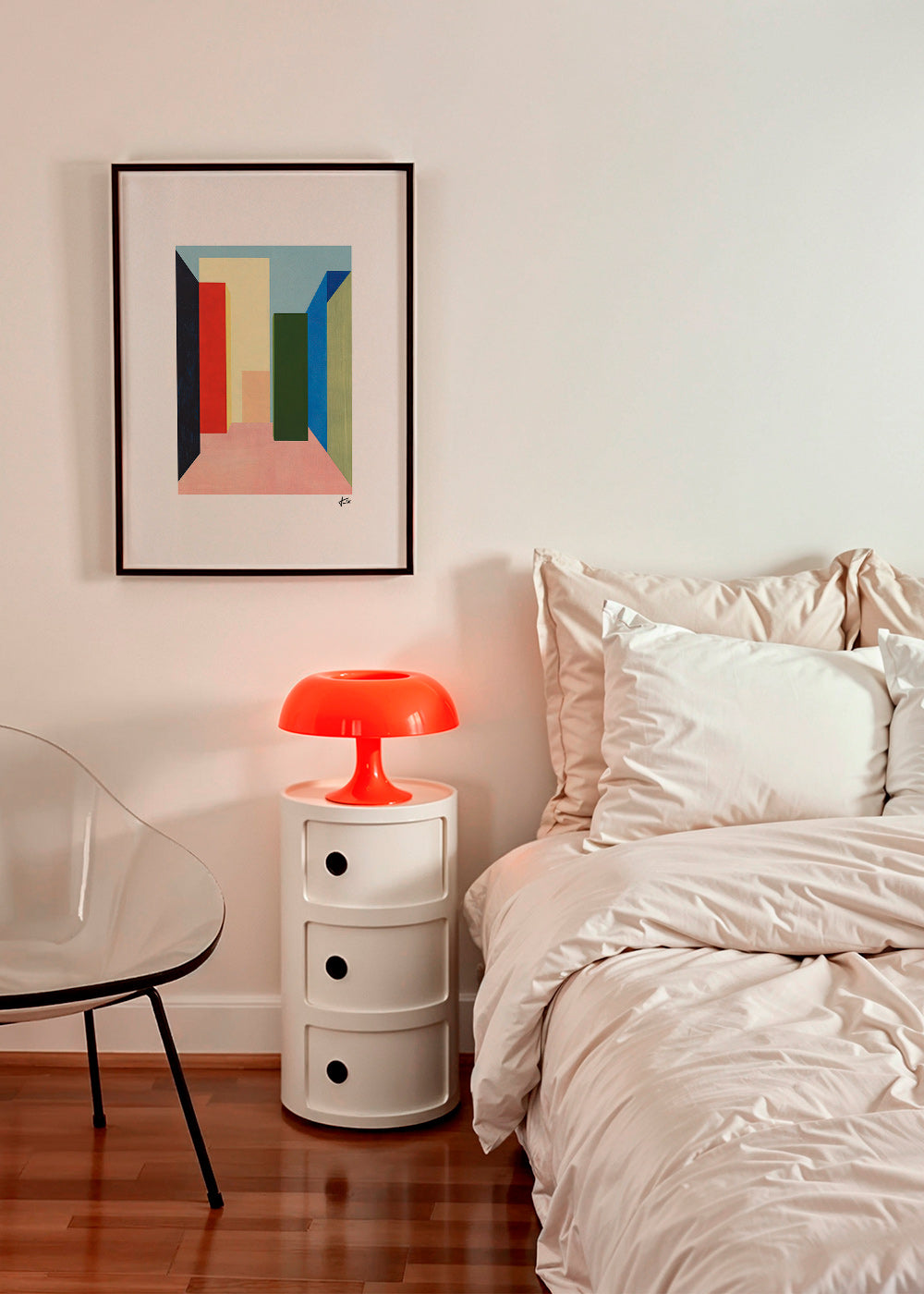 Geometrisk plakat farveblok-gang – Product2