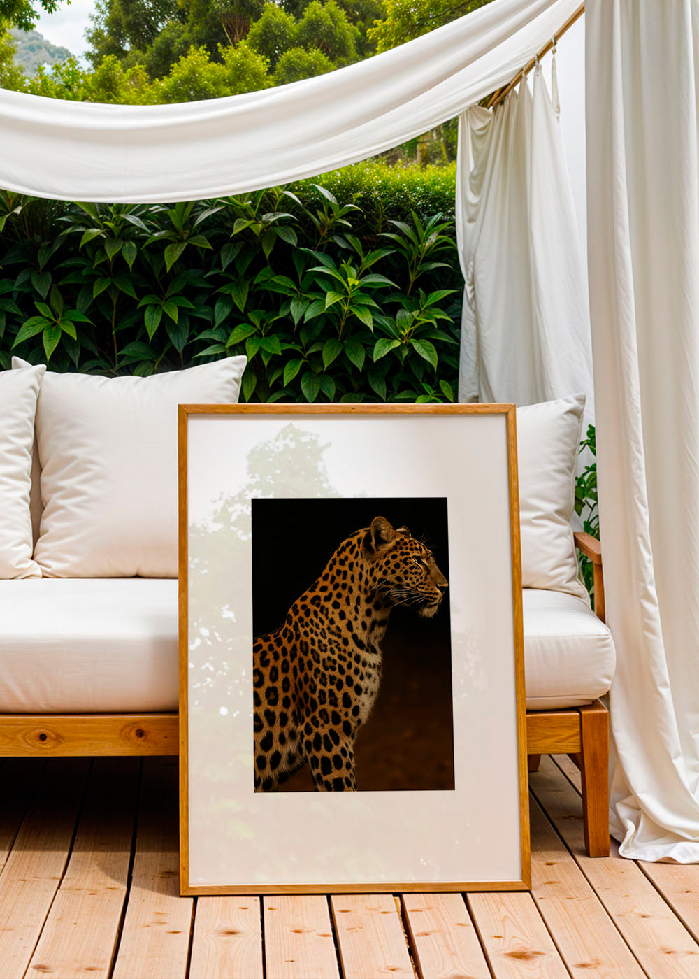 Kunstværk leopard profil – Product2