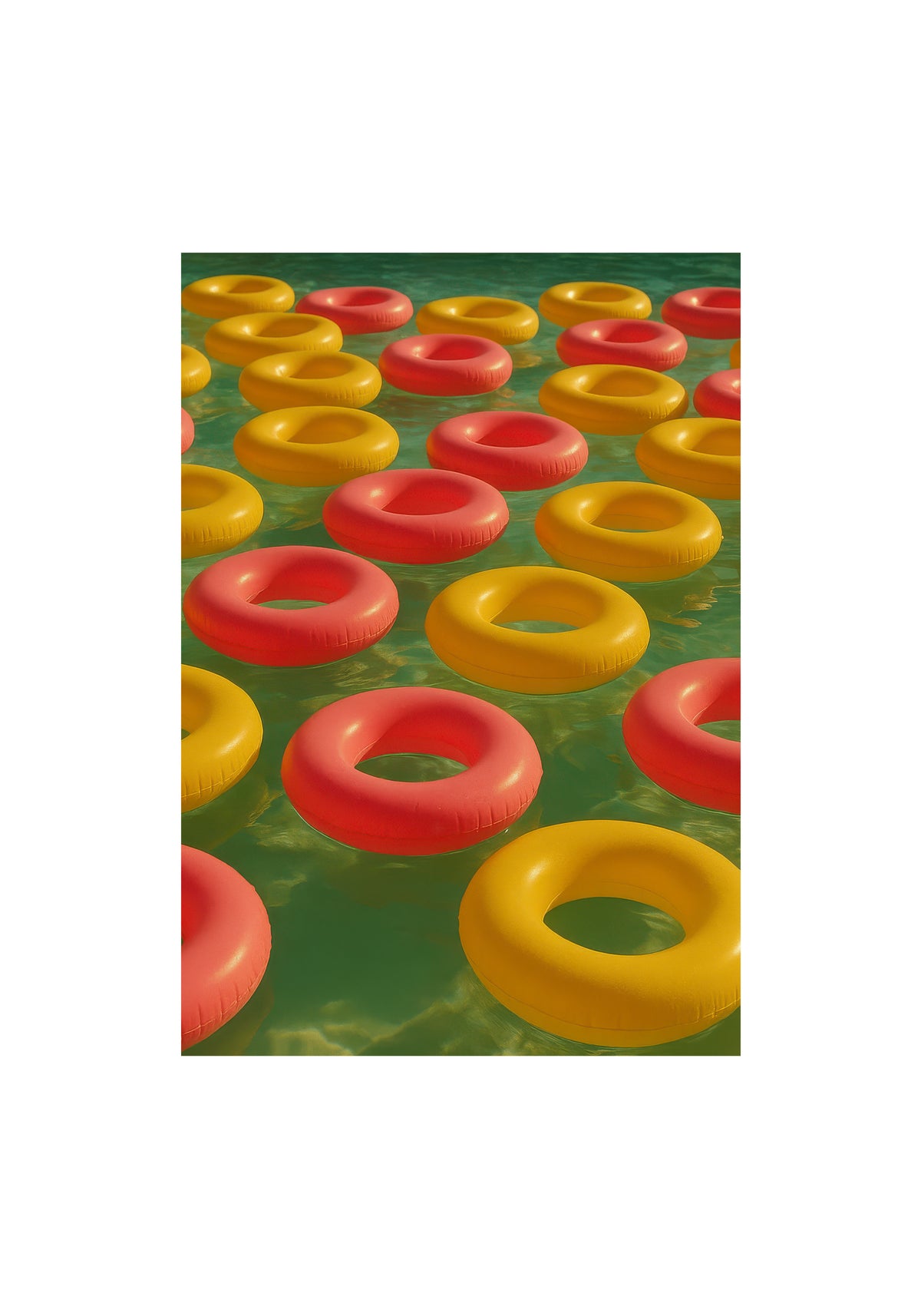 Floating Rings - Unframed art print