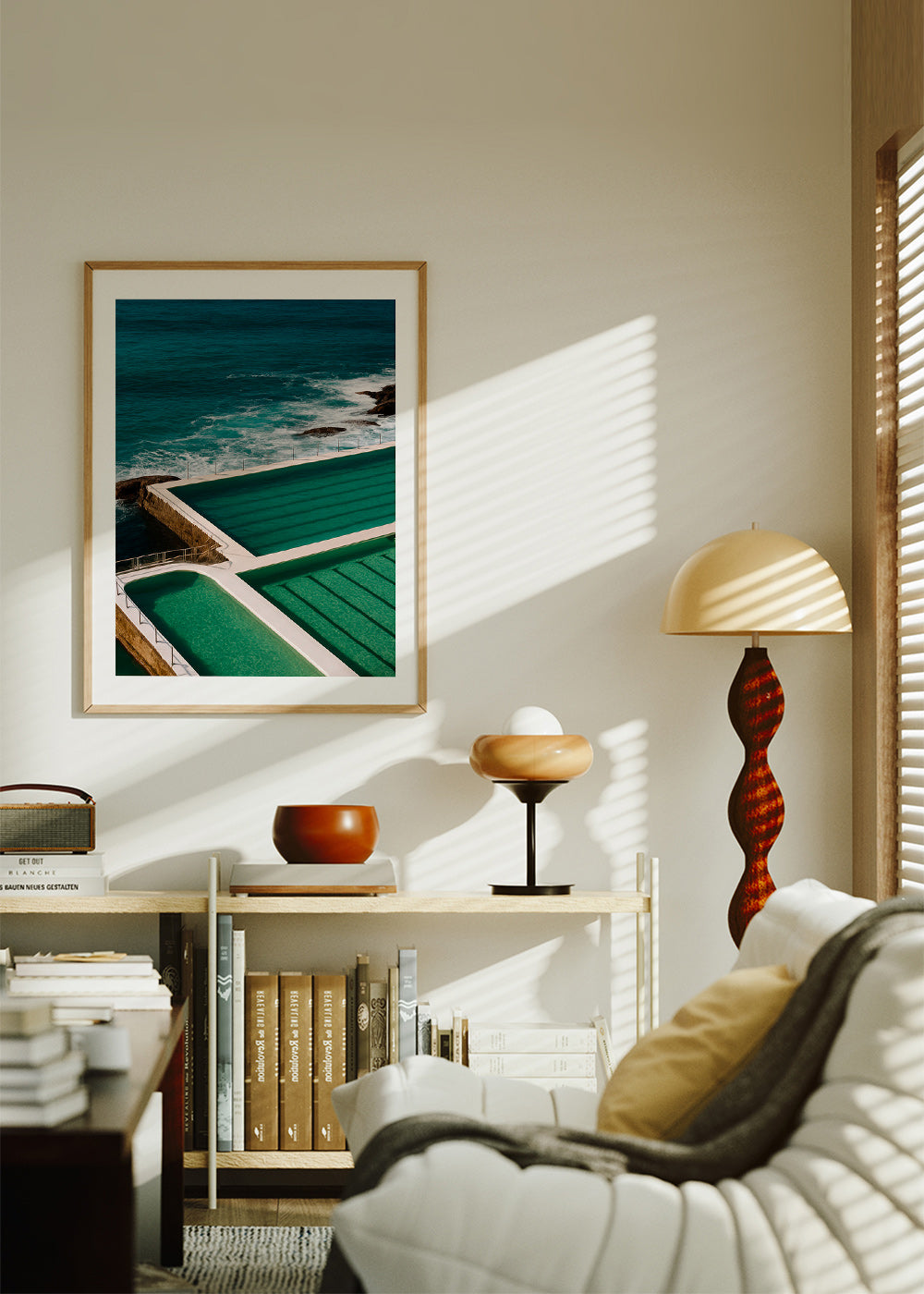 Landskabskunst med pools ved kysten – Product2