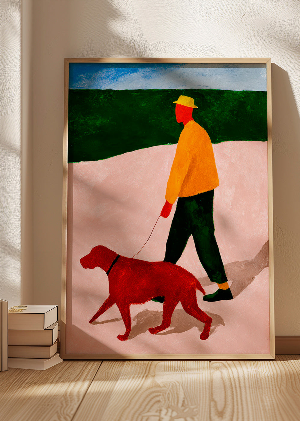 Billede gåtur med rød hund – Product3