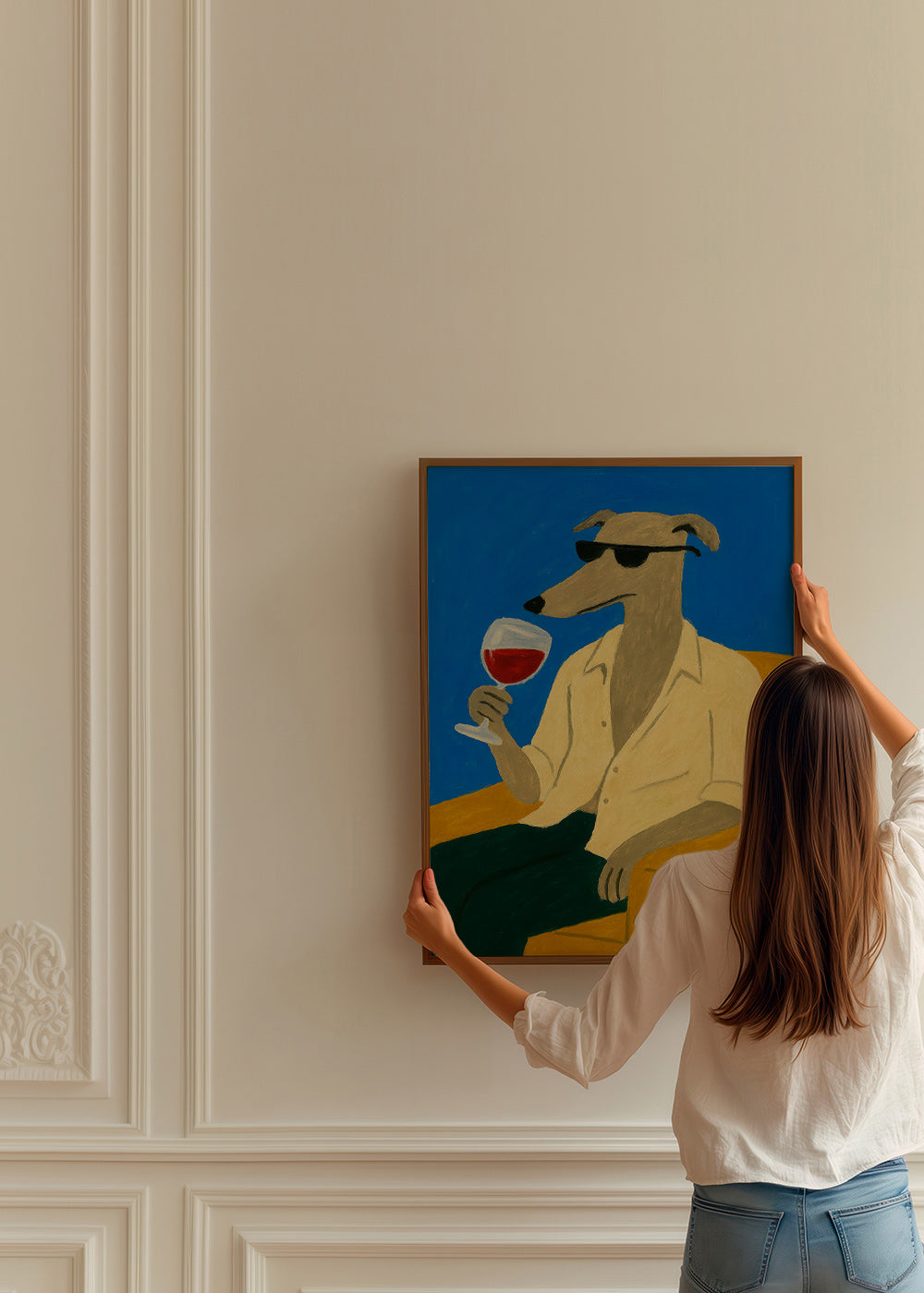 Køkkenkunst: galgo med vinglas – Product2