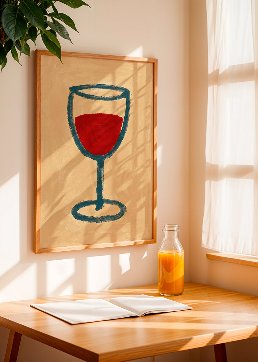 Køkkenkunst: minimalistisk vinglas – Product1