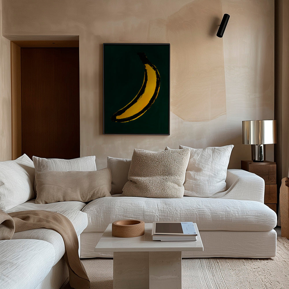 Køkkenkunst med pop banan – Canvas2