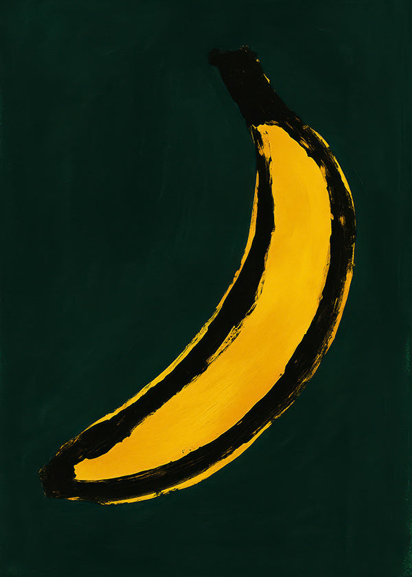 Køkkenkunst med pop banan