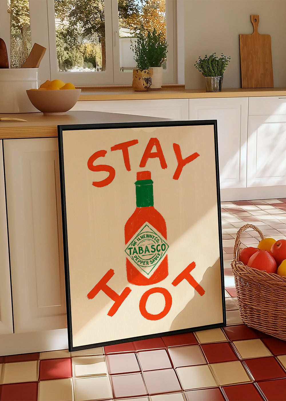Køkkenkunst Stay Hot illustreret flaske – Product3
