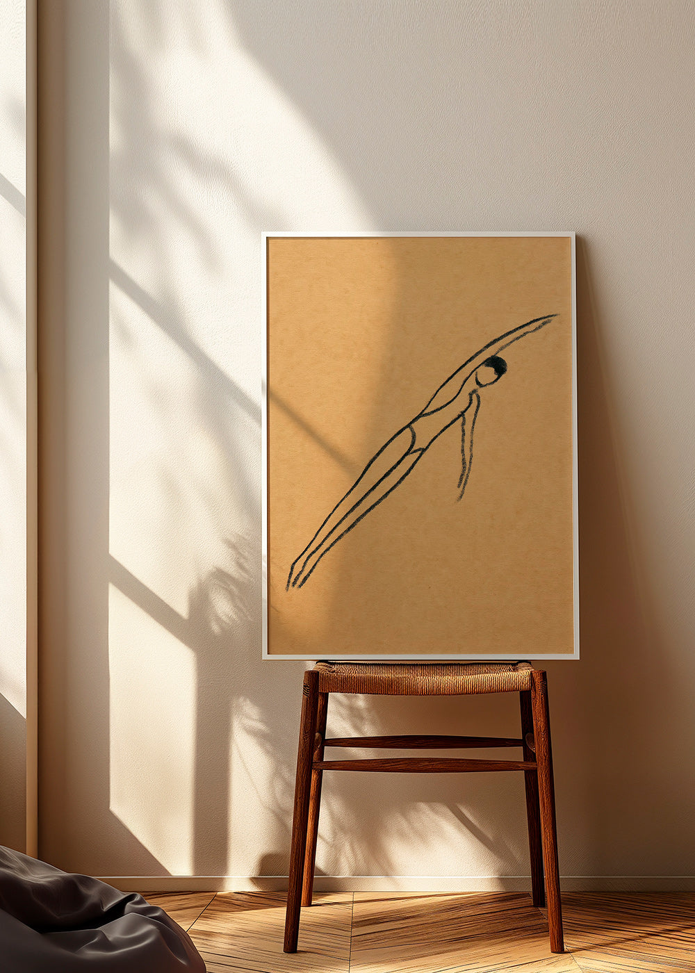 Illustration af figur i suspension – Product2
