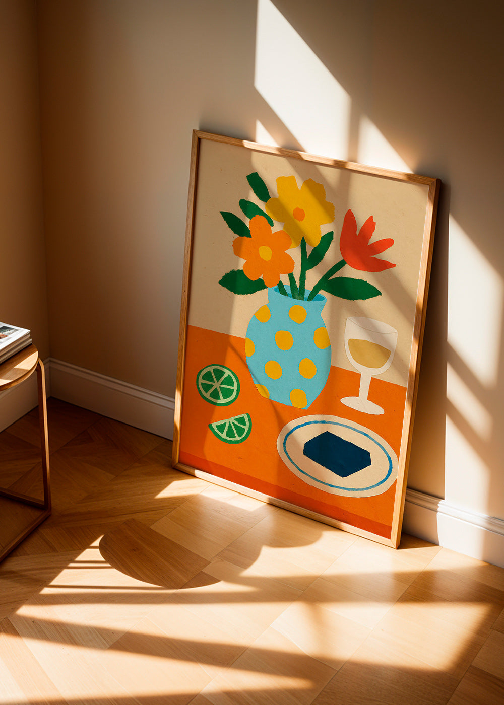 Køkkenkunst med blomsterstilleben – Product1