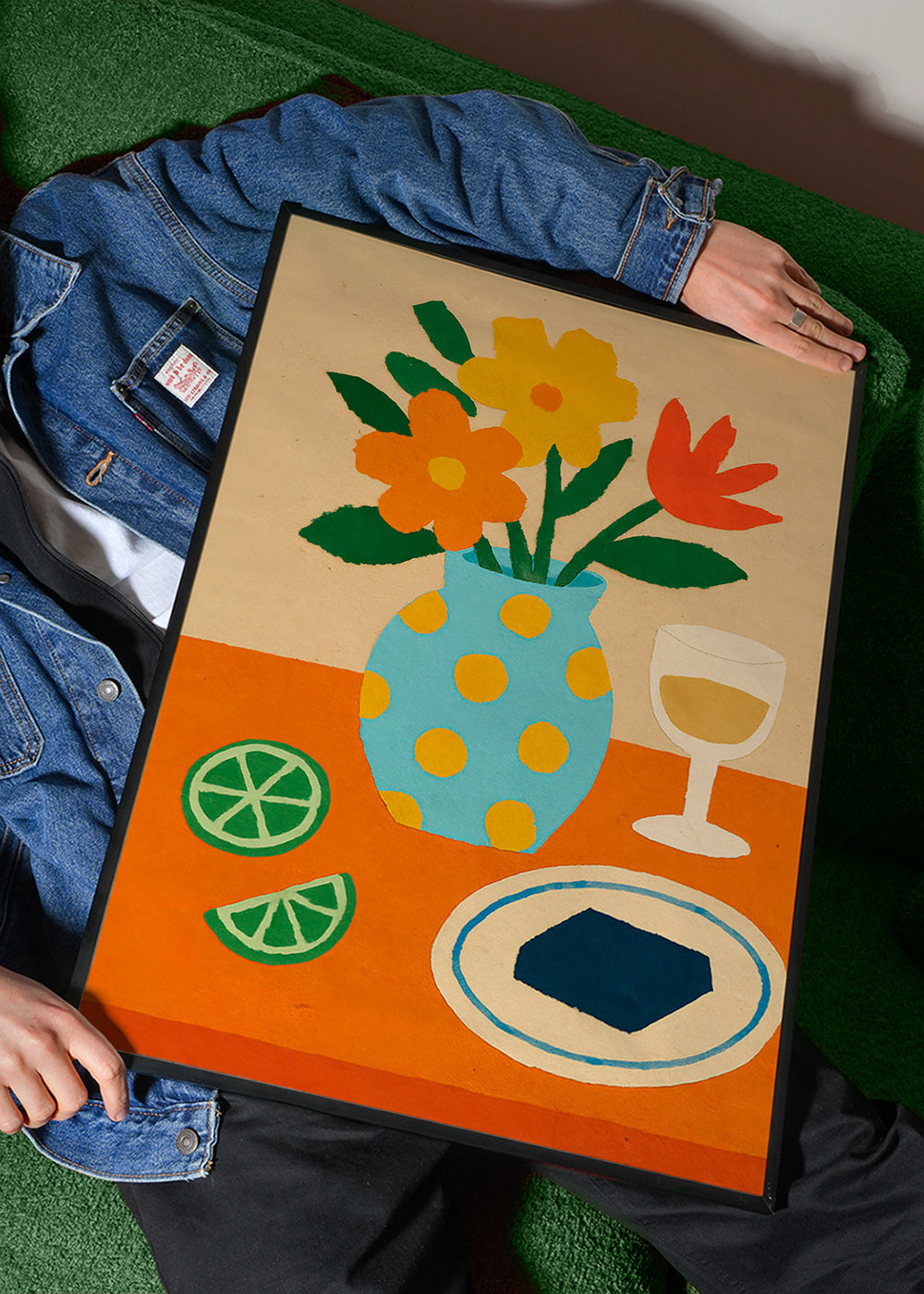 Køkkenkunst med blomsterstilleben – Product2