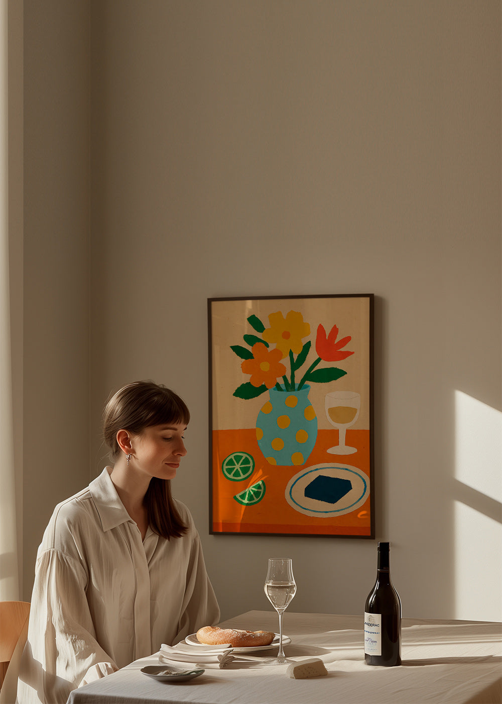 Køkkenkunst med blomsterstilleben – Product3